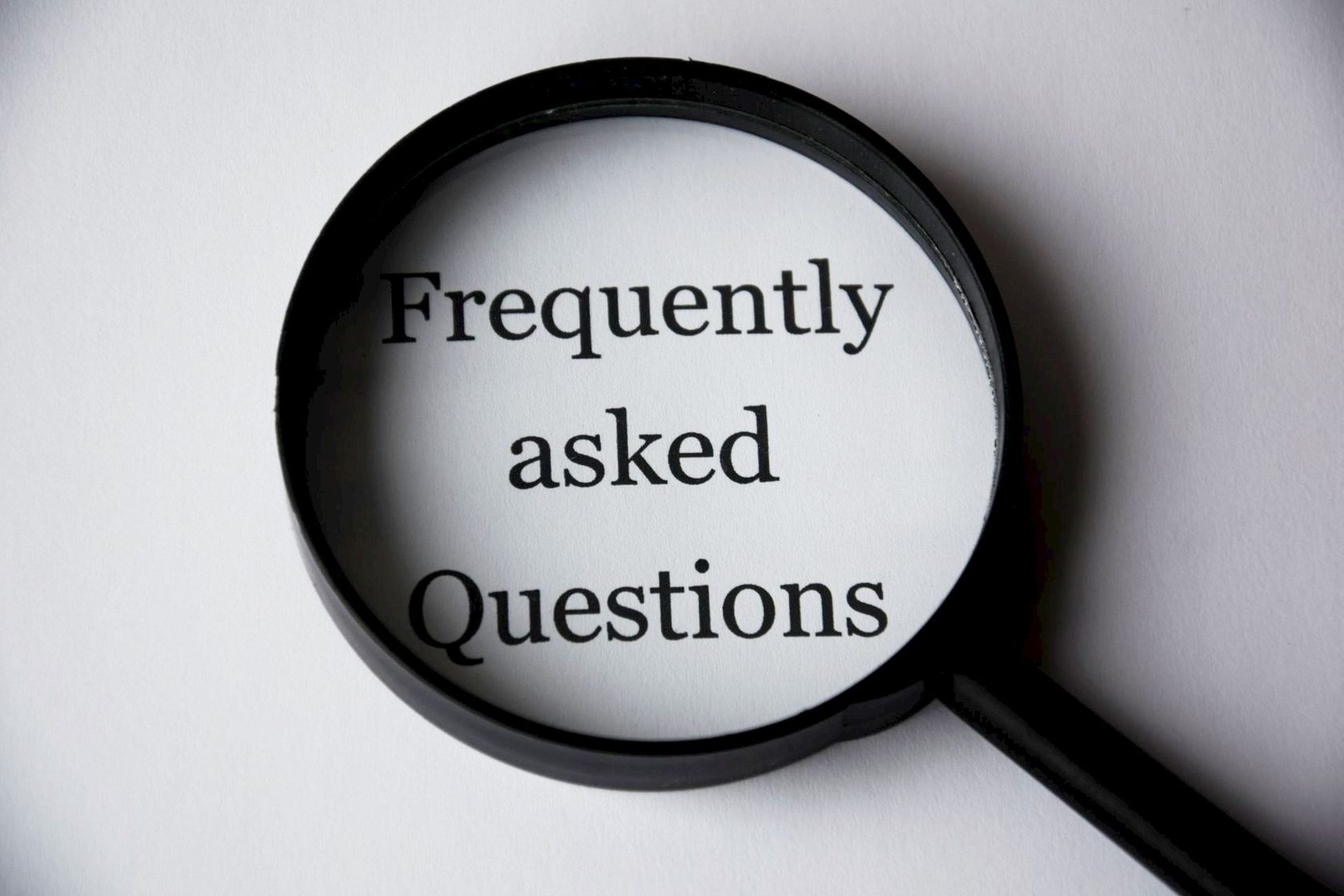 Frequently asked questions.